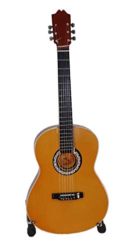 Miniatur-Gitarre, spanische Gitarre, MGT-5920, Holz, Maßstab 1:4