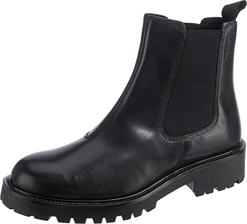 Vagabond Kenova Womens Black Ankle Boots-UK 3 / EU 36
