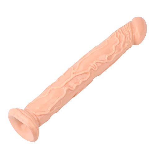 Sexspielzeug für Frau Anal Dildo Große Kristallgelee Dildo Weiche Silikon Saugnapf Realistische Riesige Penis (Fleisch)