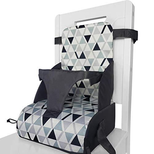 Stuhlerhöhung Se Srliya Baby Booster Seats von 6 Monate Bis 3 Jahre Alt Infant Travel Booster Seat Kids Booster Cushion for Dining Chairs (Minimalistisches Dreieck)