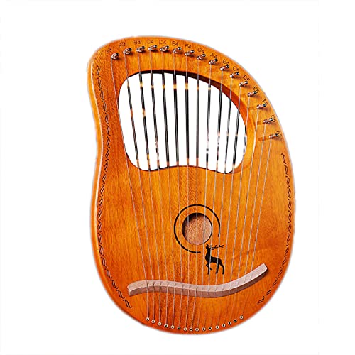 UNbit 8/11/15 Saitenleier Ahornholz Musikinstrument for Kinder Erwachsene Anfänger Professionelle Leier Harfe (Color : 9)