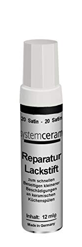 SYSTEMCERAM Reparatur Lackstift SATIN für KeraDomo Spülen / Ausbesserungsstift