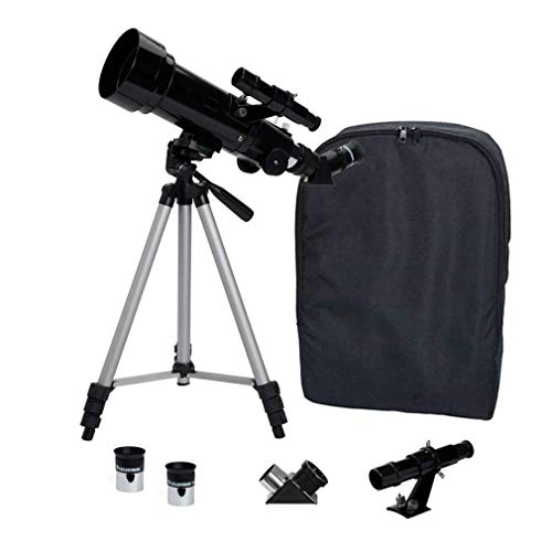 Hd Durable Astronomical Telescope, Portable Refractor Telescope, Fully Coated Glass Optics, with 5 * 24 Star Search Mirror Tripod and Bag, Ideal Telescope for Beginners WgGUIF
