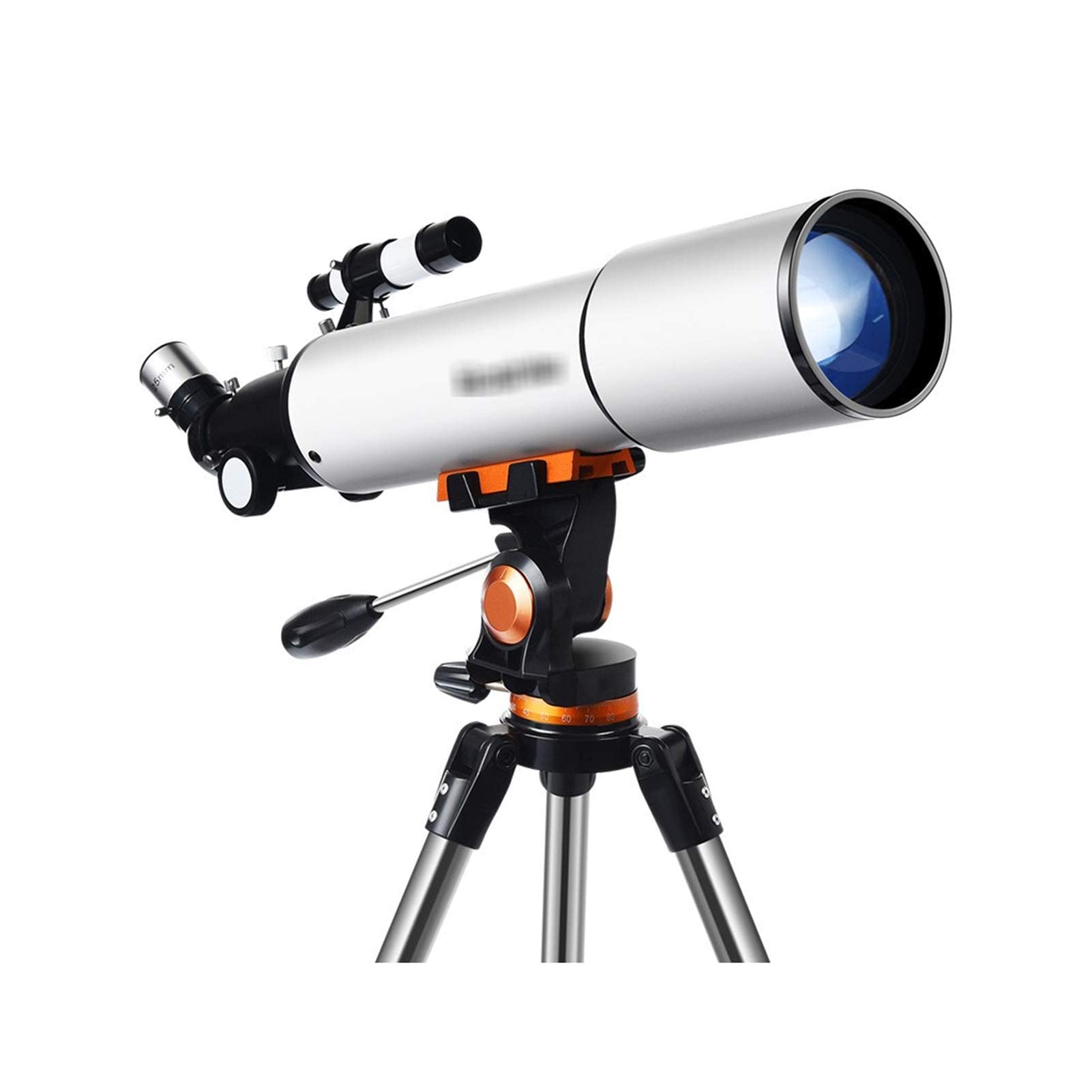 Spacmirrors Teleskop, astronomisches Brechungsteleskop für Erwachsene, Kinder, Anfänger, Astronomie-Refraktor mit höhenverstellbarem Stativ, kompaktes tragbares Reiseteleskop