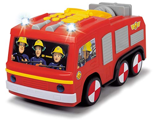 Dickie Toys Spielzeug-Feuerwehr "Feuerwehrmann Sam Super Tech Jupiter"