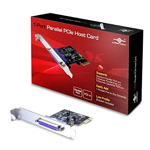 Vantec 1-Port Parallel PCIe Host Card UGT-PCE10PL