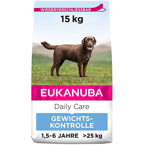 Eukanuba Adult Hundefutter für Gewichtskontrolle Large Breed Huhn 12 kg
