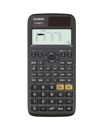Casio fx-85GTX Wissenschaftlicher Taschenrechner, Schwarz
