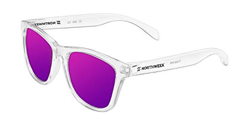 NORTHWEEK Unisex-Erwachsene Regular Sunn Sonnenbrille, Violett (Purple), 140.0
