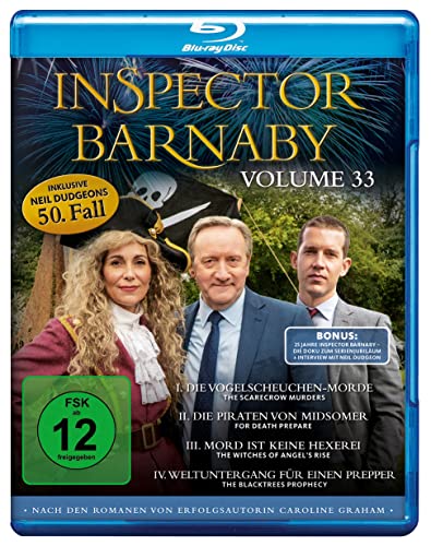 Inspector Barnaby Vol.33 [3 Blu-rays] inkl. Neil Dudgeons 50. Fall und über eine Stunde Bonusmaterial