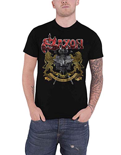 Saxon 40 Years T-Shirt schwarz L