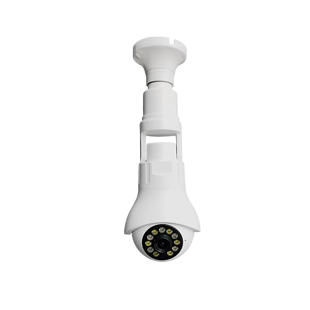 200MP Bulb Überwachungskamera Intelligente Nachtsicht 360 ° Bewegungsverfolgung Zwei-Wege-Gegensprechanlage Drahtlose Ka