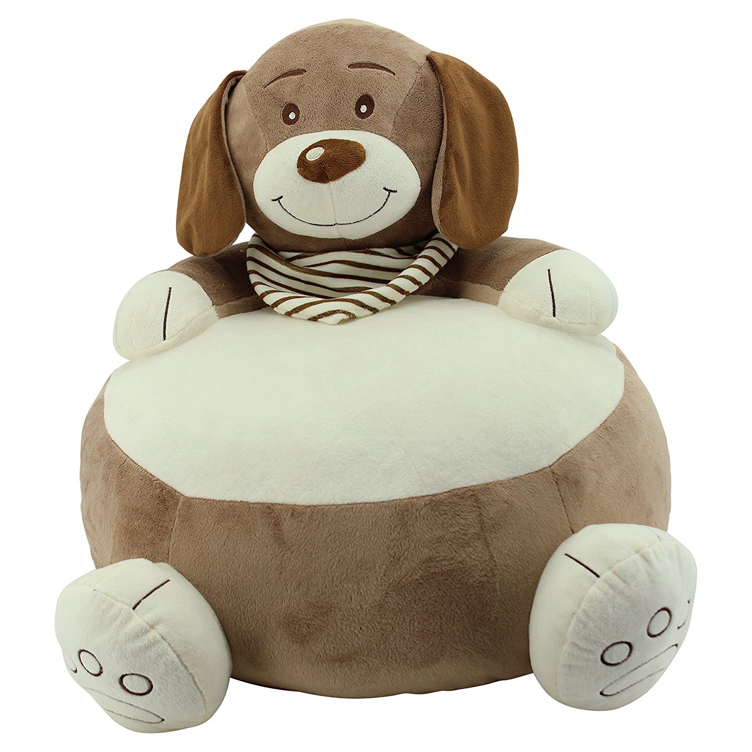 Sweety Toys 10301 Set=2 Stück Sitzkissen Baby Kinder Sitzsack Hocker Stuhl Hund