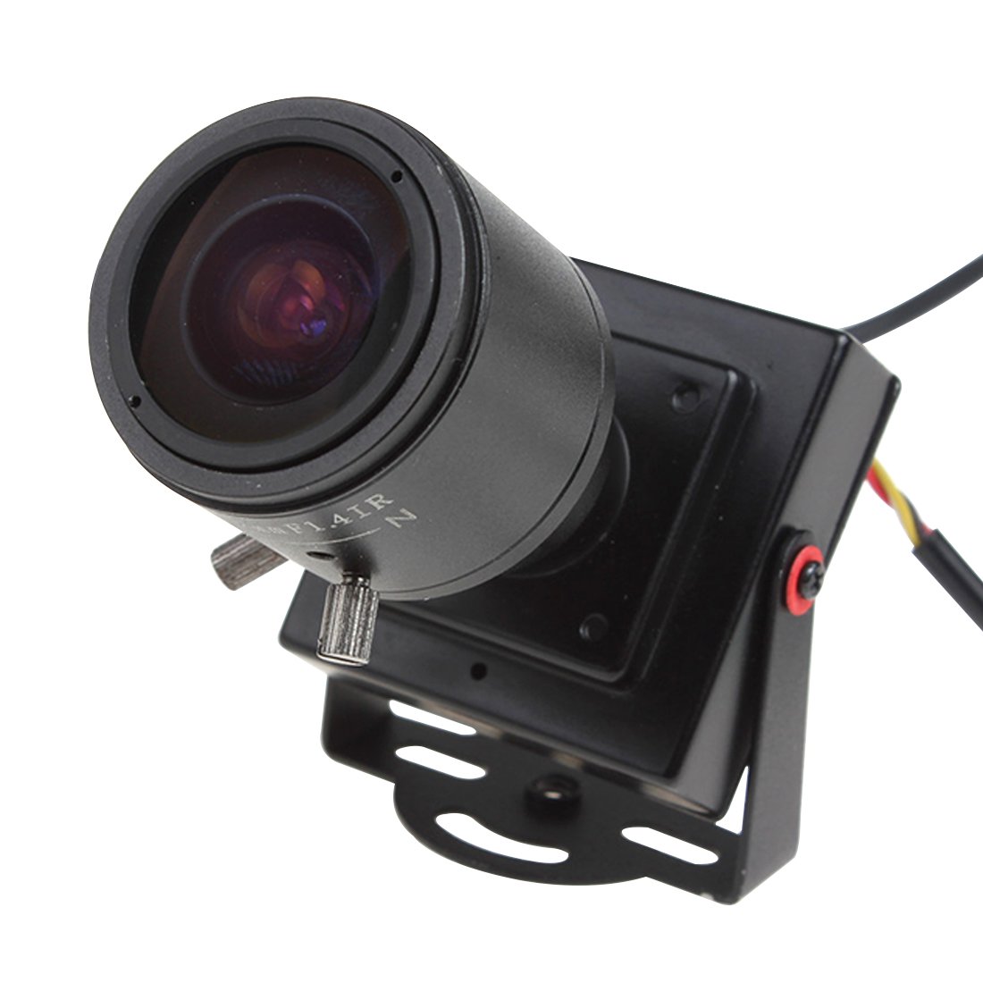 ePathChina PAL 2,8-12mm Manuelle Objektiv 600TVL 1/3 CMOS HD Sensor DC 12V Mini Spy Versteckte Kamera Sicherheit Farbe Nachtsicht CCTV Kamera Unterstützung Video und Audio-Ausgaang