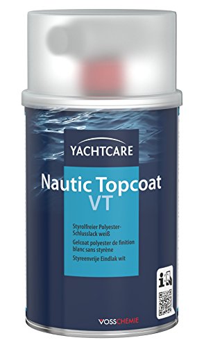 Yachtcare Nautic Topcoat VT - leicht zu verarbeitender Polyester Schlusslack