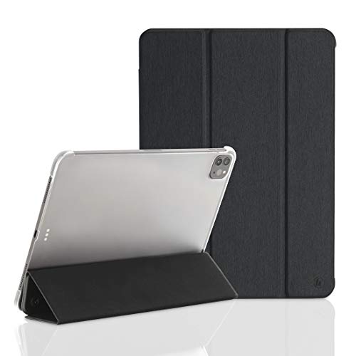 Tablet-Case Fold Clear mit Stiftfach f. Apple iPad Pro 12.9" (2020), Schw
