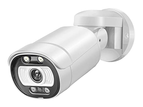Safe2Home 1x POE PT (Schwenkbar) Überwachungskamera Full HD Cam für POE Videoüberwachung Kamera Nachtsicht Lautsprecher Bewegungserkennung Aufzeichnung