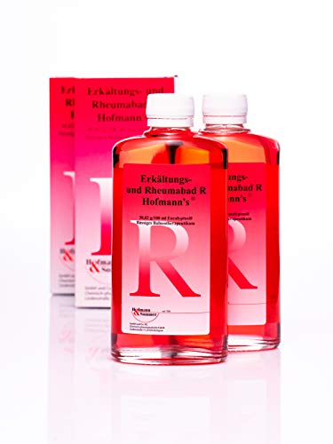 Erkältungs- und Rheumabad R Hofmann`s® Arzneibad Erkältungsbad mit reinem Eukalyptus-Öl, wirkt schleimlösend und antiseptisch 500ml (2 x 250ml)