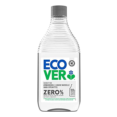 Ecover | Washing Up Liquid Zero | 2 x 6 x 450ml