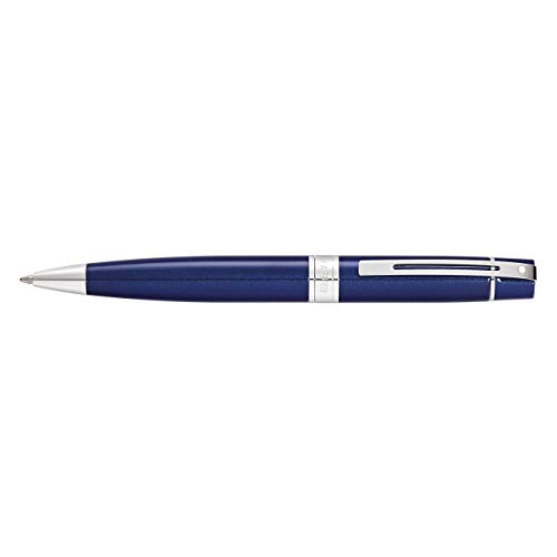 Sheaffer 300 Kugelschreiber Blau Lack mit chrom Applikaitonen