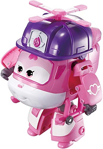 Super Wings Rescue Dizzy 5' Transforming Character Easy Transformation Preschool Kids Gift Toys for 3+ Year Old Boy Girl
