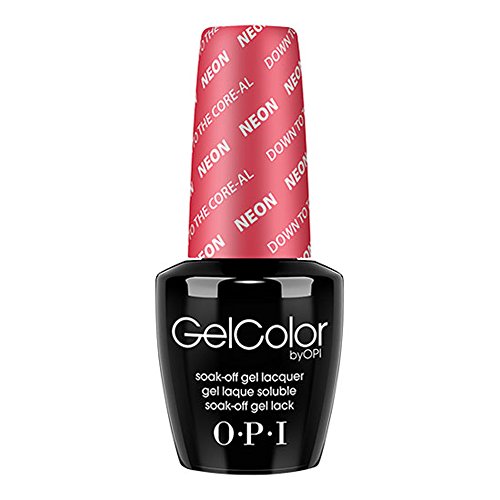 OPI Gel Color Nail Gel - Down to the Core-Al (Neon), 1er Pack (1 x 15 ml)