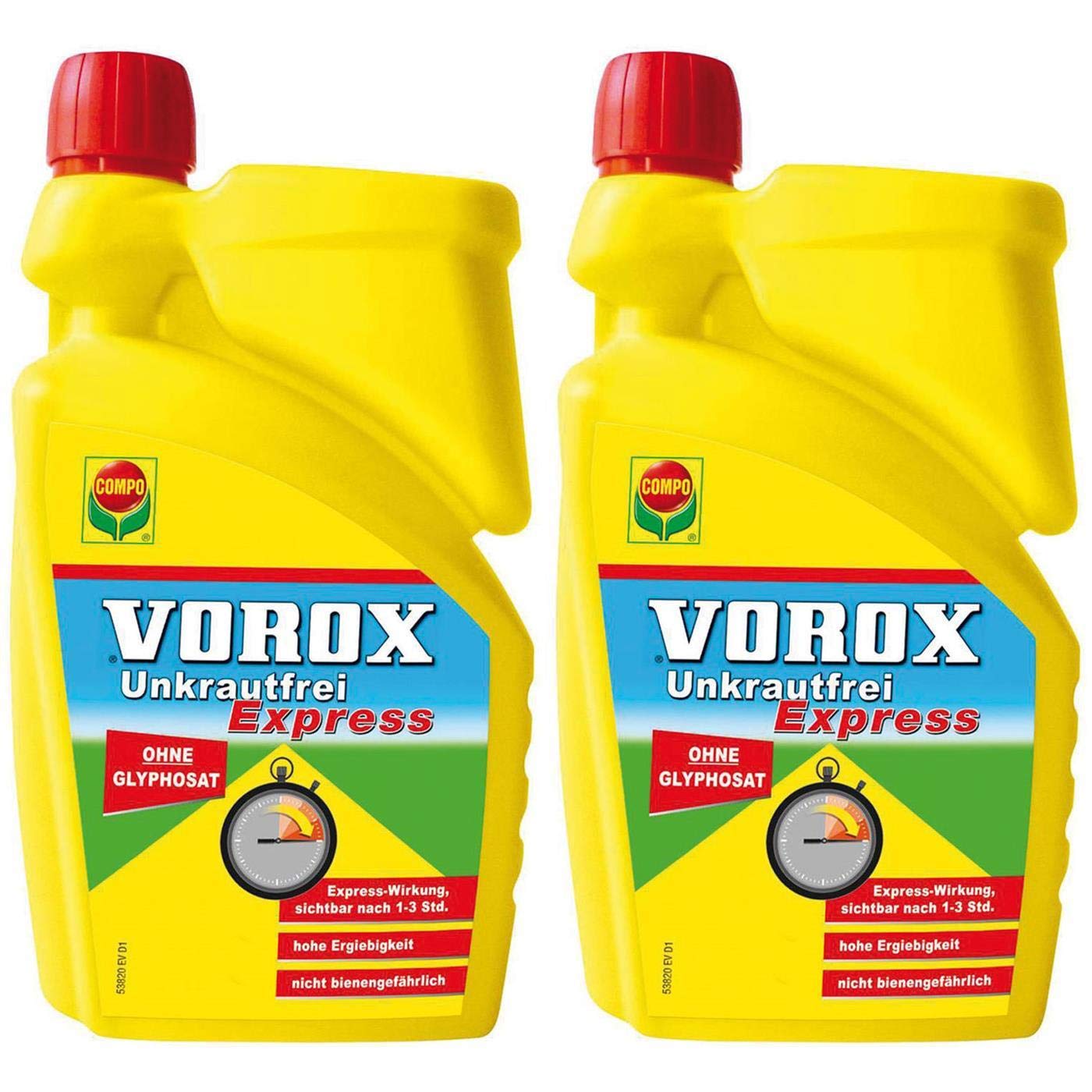 Compo VOROX® Unkrautfrei Express 2L Vorteilspackung (2x1L)