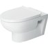 DURAVIT Wand-WC-Komplettset »DuraStyle Basic rimless«, Tiefspüler, weiß, spülrandlos - weiss