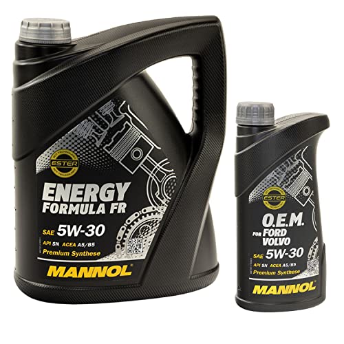 Motoröl Motor Öl MANNOL O.E.M. 5W30 API SN 5 Liter + 1 Liter