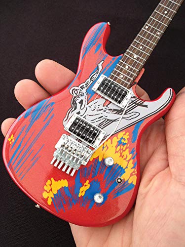 Axe Heaven FP-001 Miniatur-Gitarre Nachbildung Joe Satriani: Silver Surfer