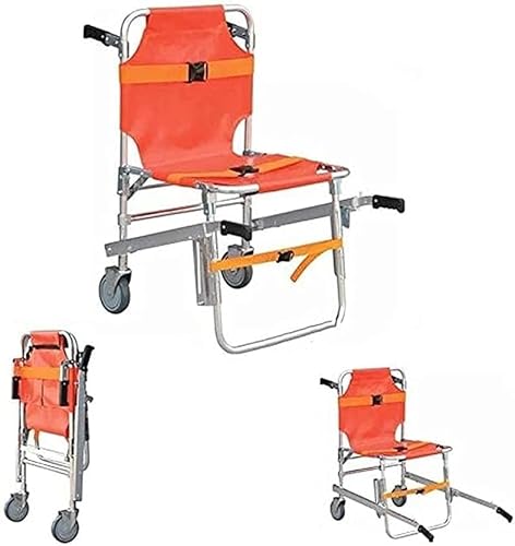 YPEGORYF Tragbarer Klappstuhl für ältere Menschen, medizinischer Transferstuhl, Rettungsstuhl für Feuerwehr, geeignet für Krankenhaus/Klinik/Familie/Surprise Gift