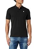 G-STAR RAW Herren Dunda Slim Polo, Schwarz (dk black D11595-5864-6484), M