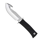 Muela Unisex – Erwachsene Viper Black and Steel Messer, Silber, one Size