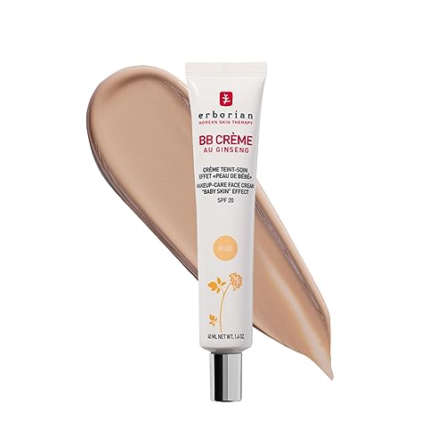 Erborian BB GINENGENSCREM - Wettbewerbscreme - "Baby Skin" Effektbehandlung - Koreanische kosmetische Behandlung 5 -in -1 für SPF 20 - Nude - 40 ml