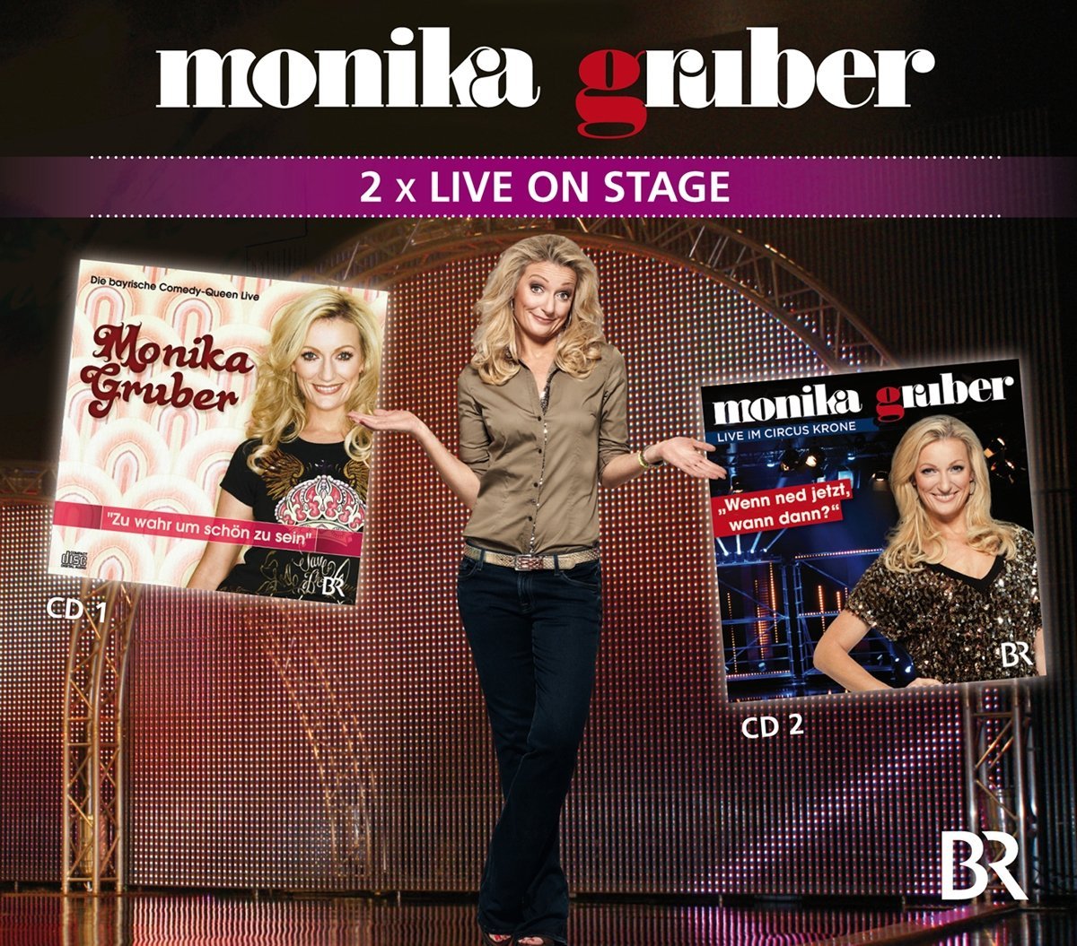 Monika Gruber-Zweimal Live on Stage (Hörbuch)