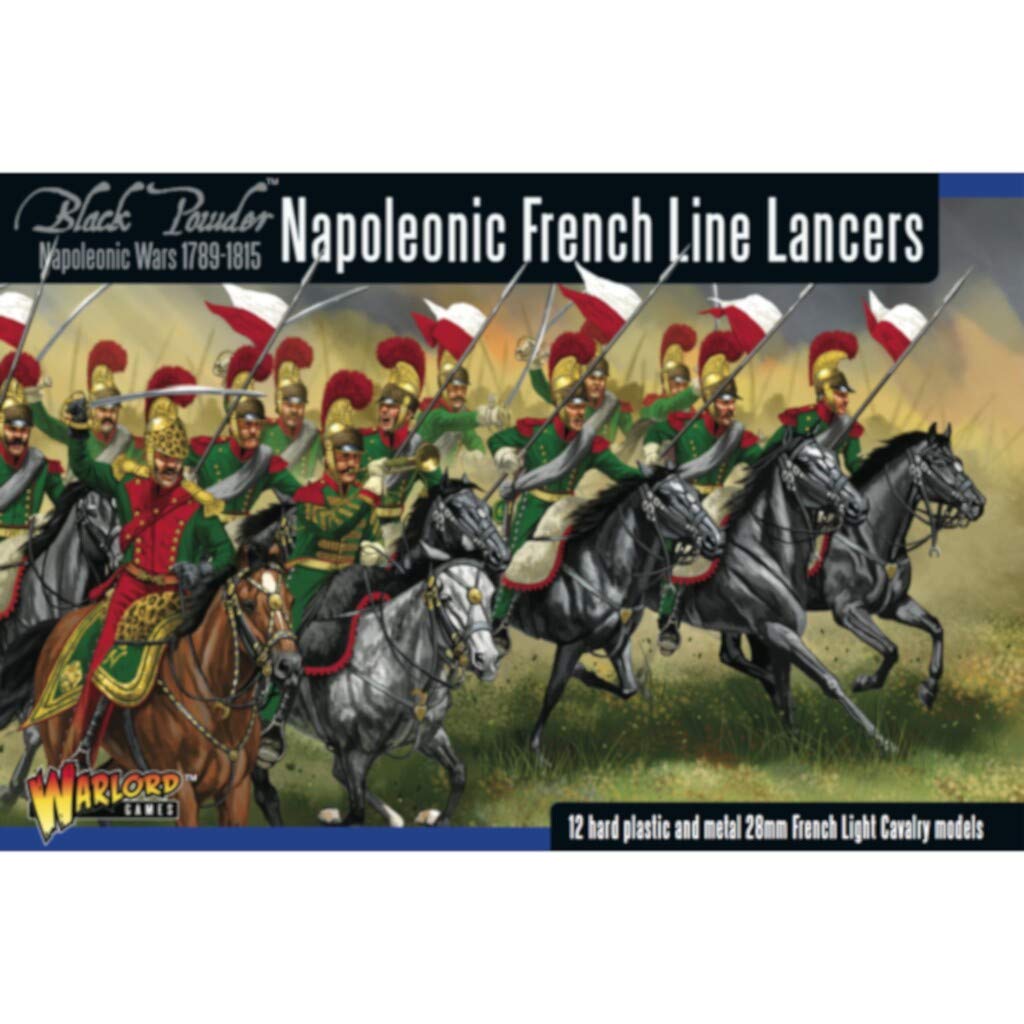 Warlord Games Zubehör Black Powder Napoleonic French Line Lancers-EN