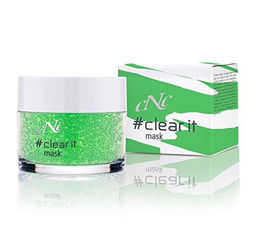 CNC cosmetic - #clear it mask - #clear it - ebenmäßiges, frisches und gesundes Aussehen, gegen Fettglanz, Rötungen - Aloe Vera Extrakt, Saccharide, Ectoin, Bisabolol, Allantoin, Pentavitin - 50 ml