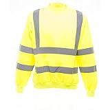 Yoko Hi-Vis Heavyweight Pullover (XL) (Neongelb)