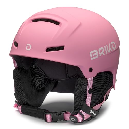 Briko Unisex – Erwachsene Helm Helmet, MATT Illusion PINK, XL