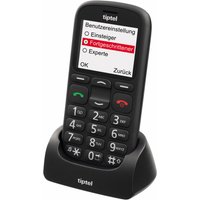 Tiptel Mobiltelefon Ergophone 6380 GSM Black Mobiltelefon 4005579206330