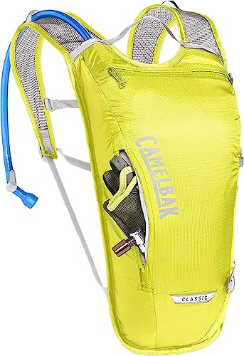 CAMELBAK Unisex – Erwachsene Classic Light Trinkrucksack, Safety Yellow/Silver, One Size