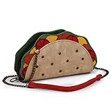 Oh My Pop Pop! Tacos-Tex Shoulder Bag Umhängetasche, 22 cm, Beige