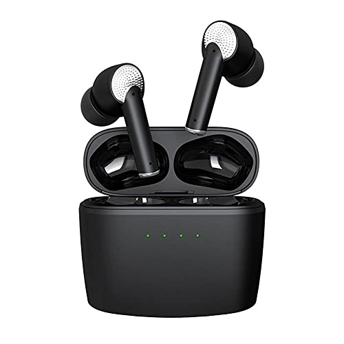 M2 TEC Bluetooth Kopfhörer Wireless Headset In-Ear mit Ladebox Kabellos mit Mikrofon