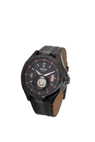 Mini Unisex Erwachsene Analog Quarz Uhr mit Leder Armband MINI161004
