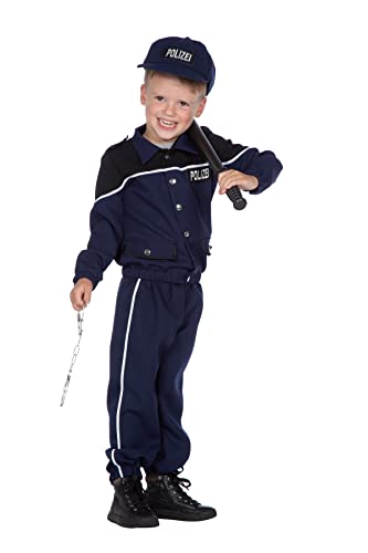 Wilbers Kinder-Kostüm Polizist , 3-tlg Gr. 116