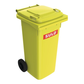 Müllgroßbehälter 120l gelb a.Niederdruck-PE Rad-D.200mm
