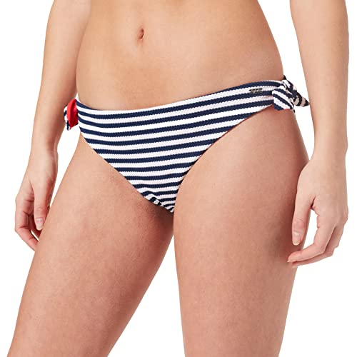Sylvie Flirty Swimwear Damen Bikinihose Bedia, Blau (Navy/White Stripes 0005), 42