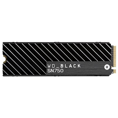 500GB SSD WD Black SN750 HS WD Solid State Drive NVMe, Kapazität: 500GB