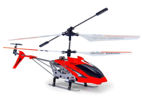 Helicopter SYMA S107G 3-Kanal Infrarot mit Gyro (Rot) [Spielzeug]
