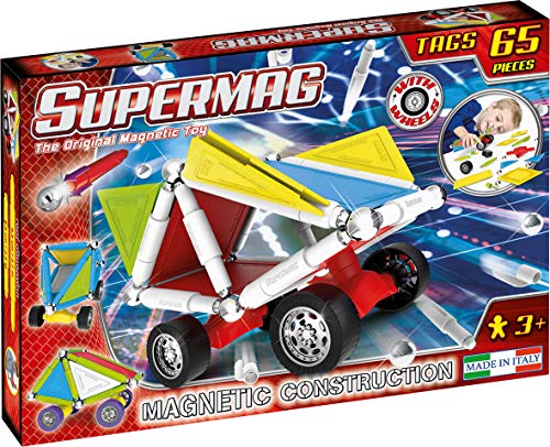 Beluga Spielwaren 0182 Supermag Tags Wheels 65 0182-Supermag, bunt